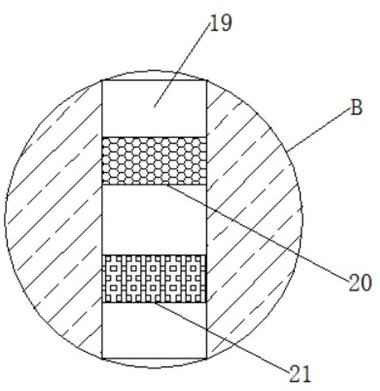 Shock absorption and heat dissipation electric power cabinet for electric power engineering