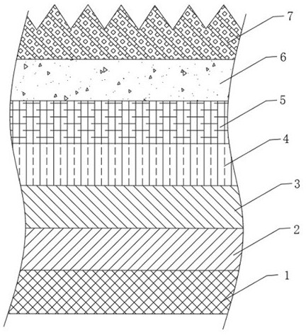 A light-emitting diode epitaxial structure based on aluminum gallium nitride material and its manufacturing method