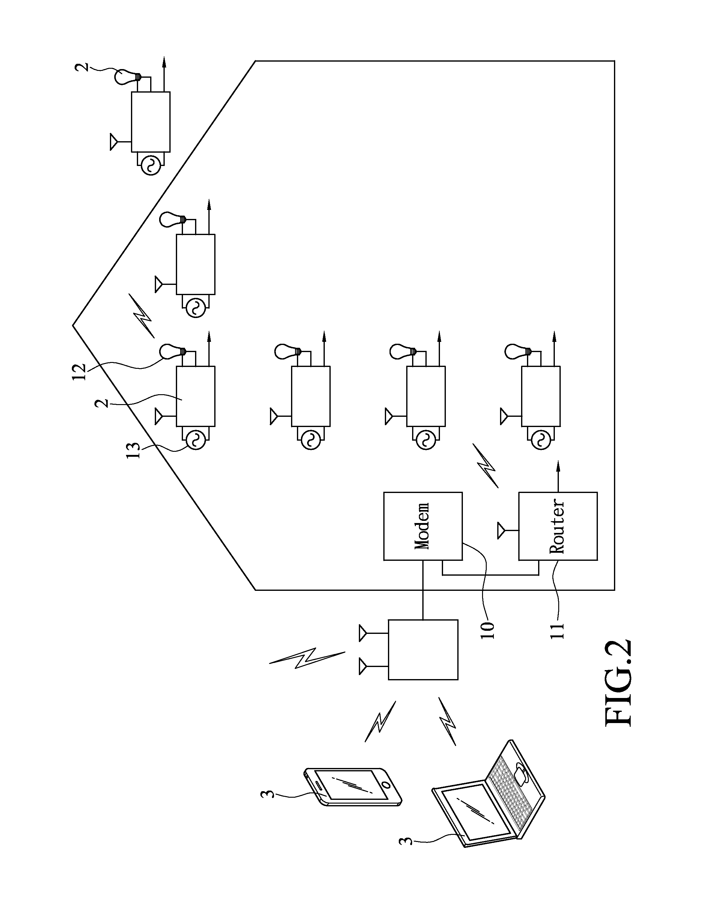 Network power control module