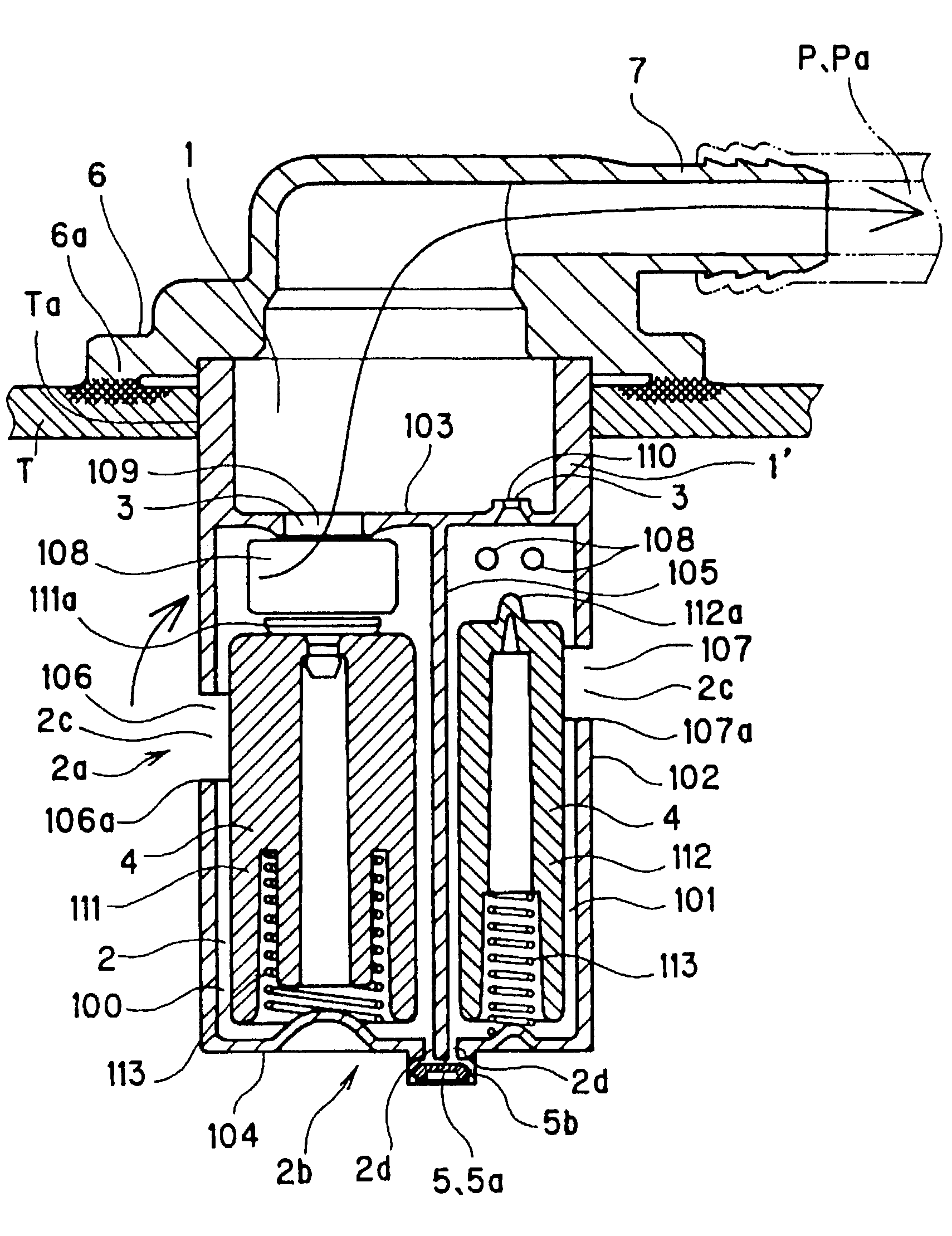 Over-fueling prevention valve