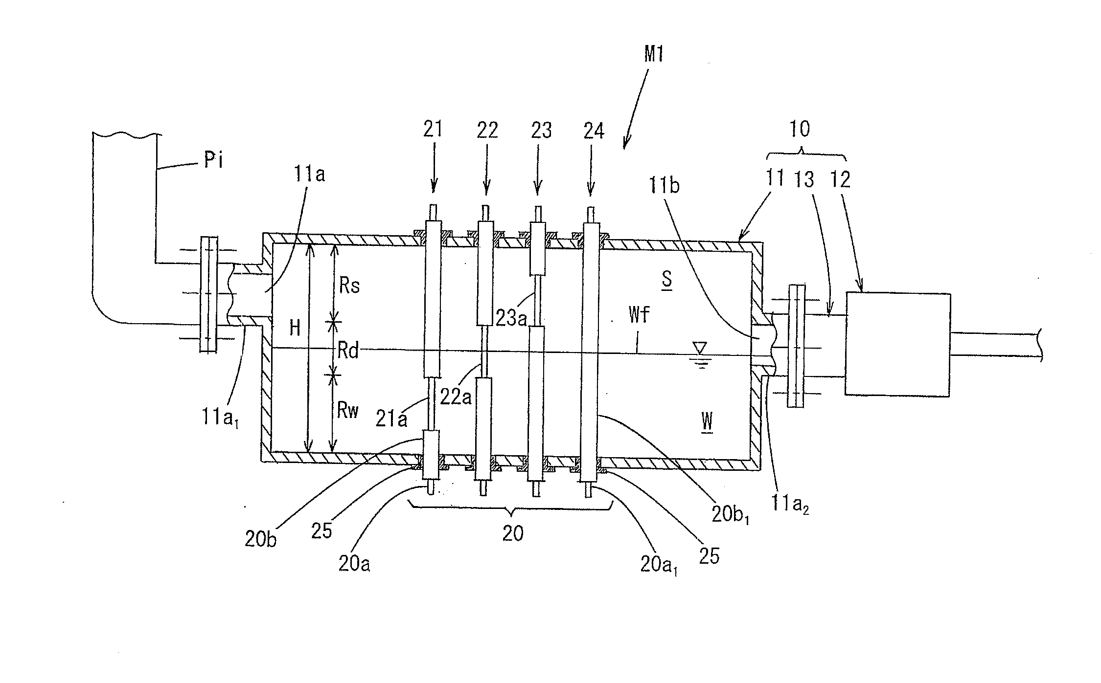 Metal pipe corrosion monitoring device and use thereof