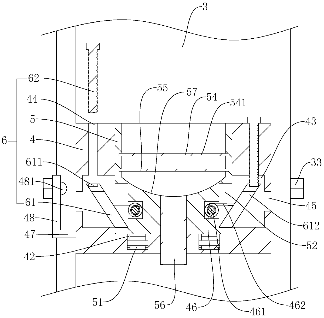 Greening barrier device for bridge