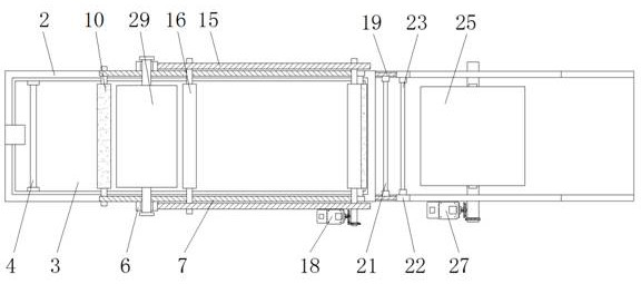 A fully automatic tofu skin forming and processing device