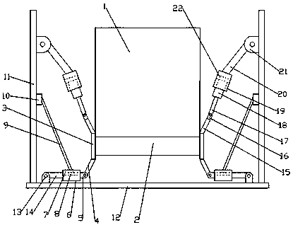 Damping metal molding machine tool