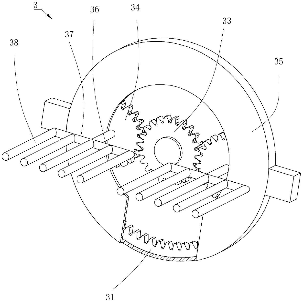 A municipal road construction device and a construction method