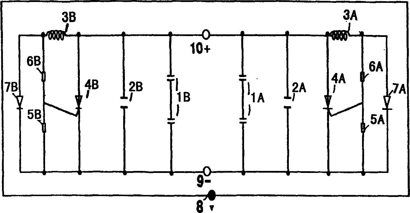 Single-phase electronic power-saving device