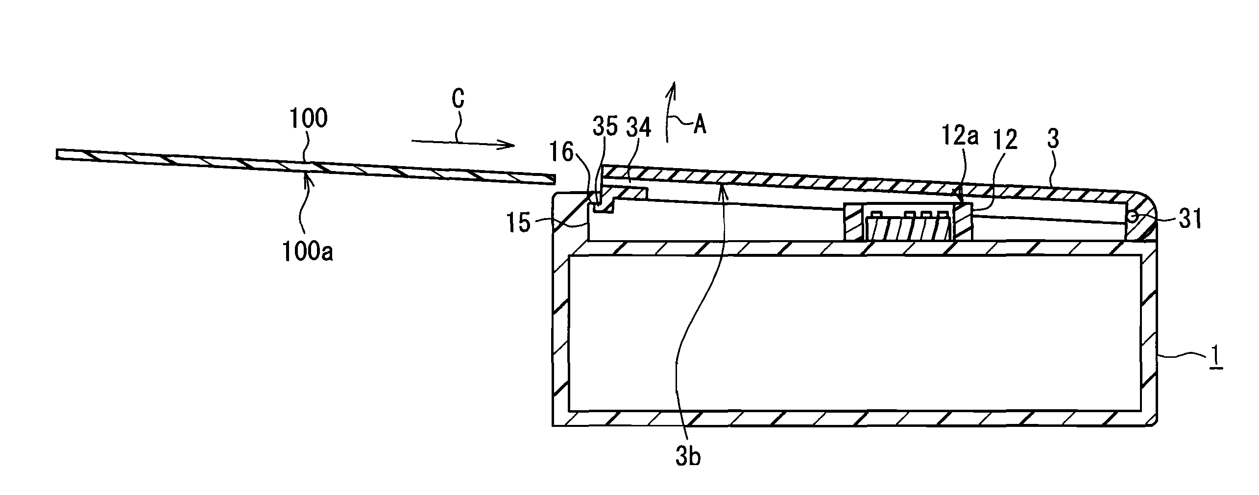 Card holding apparatus