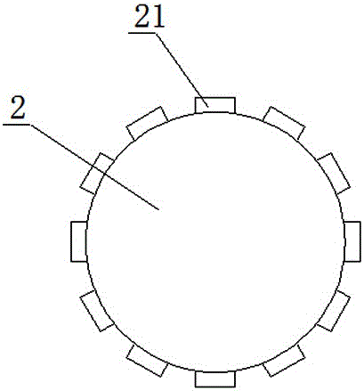 Ore crushing machine with multistage continuous crushing function