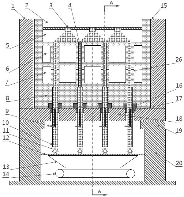 Device and method for optimizing iron ore through gas-based direct reduction magnetic separation