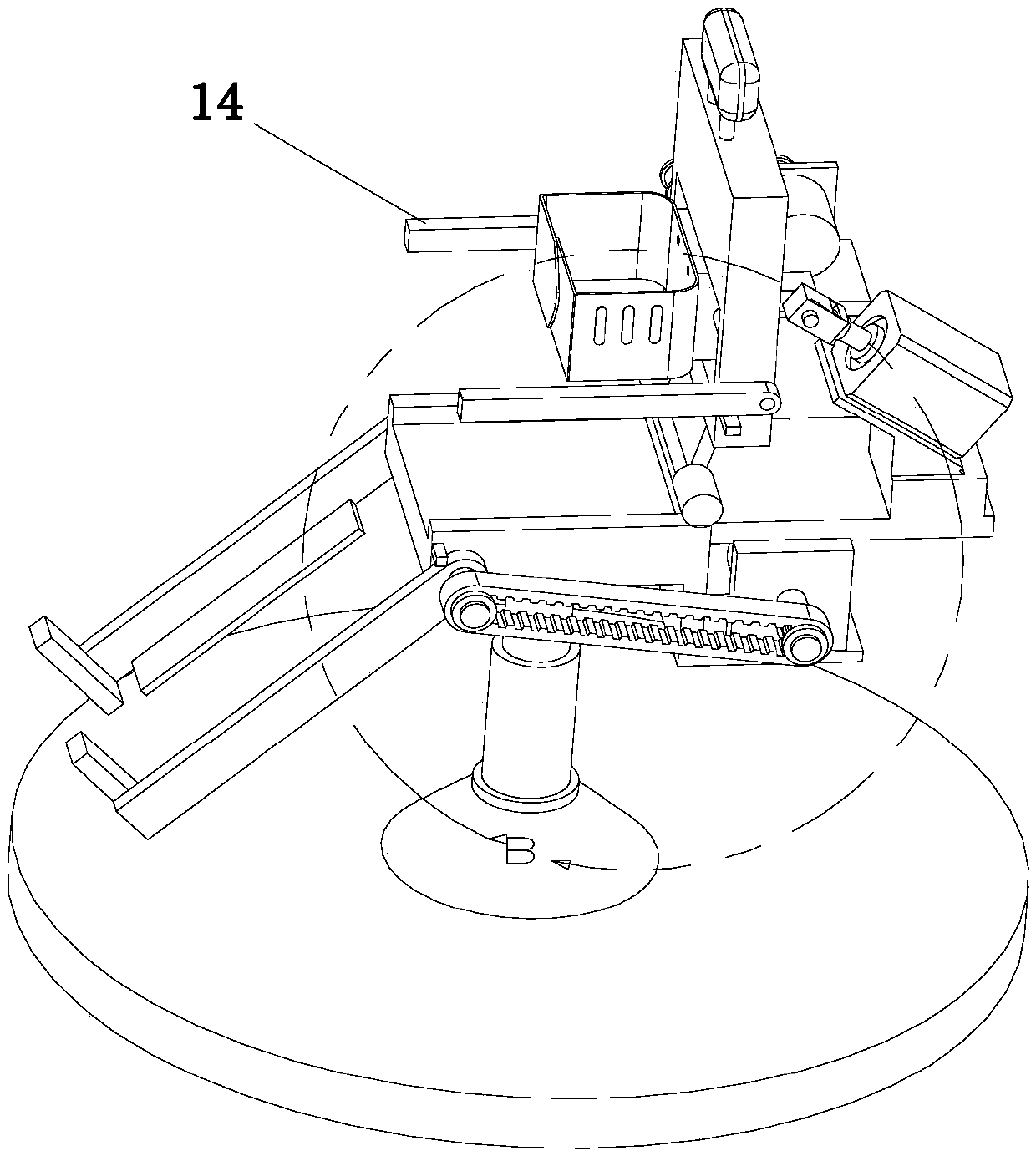 Lumbar rehabilitation aid device