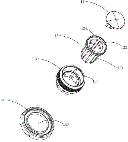 Waterproof knob