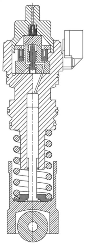 Electric control split unit pump