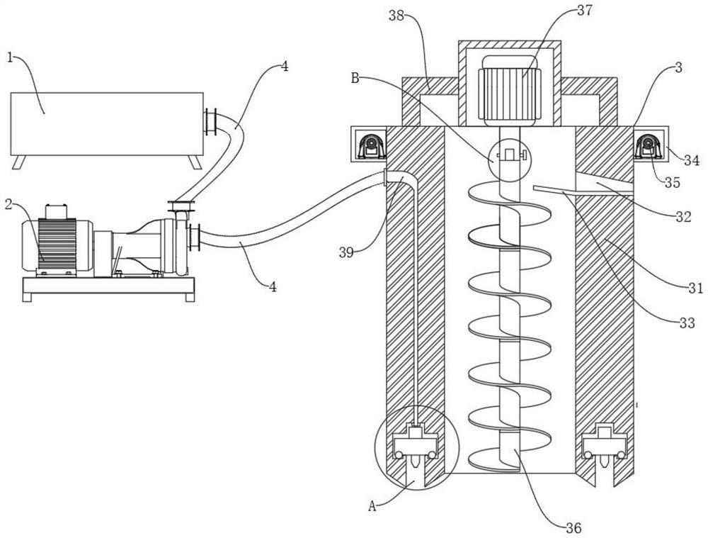 Goaf bottom edge construction drilling method and device