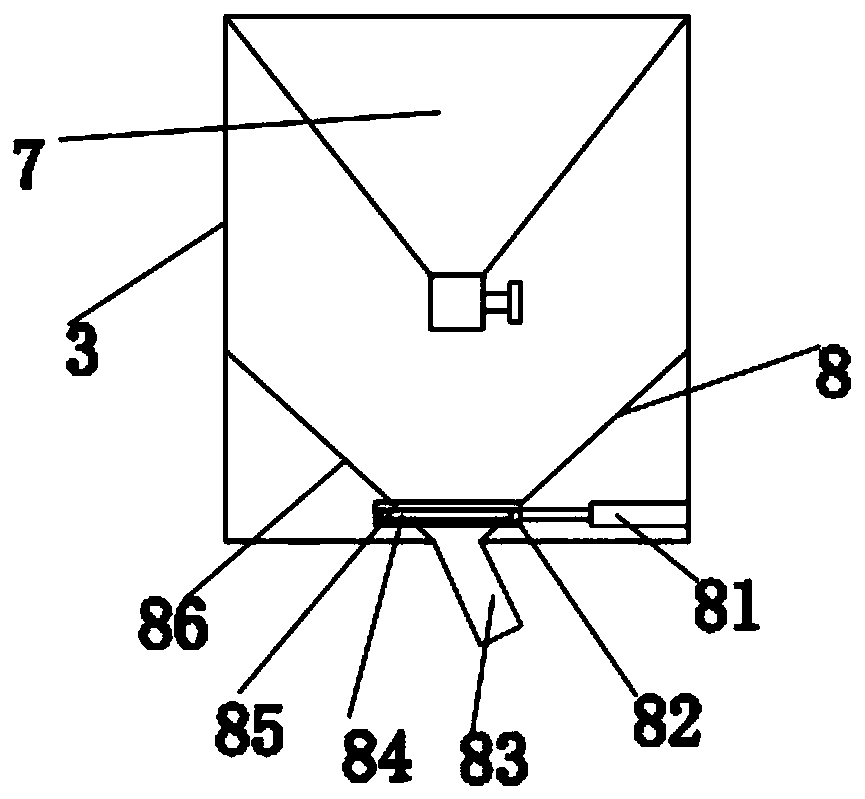 Intelligent concrete additive burdening device