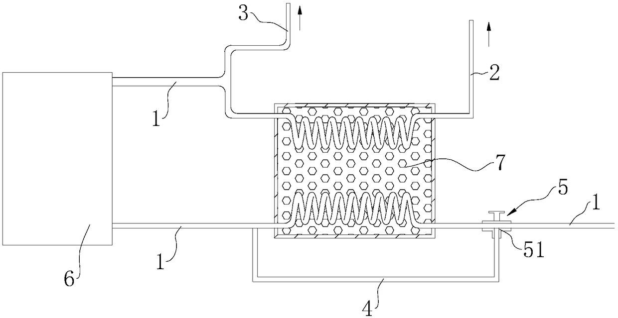 Heat exchange system adopting cold source control method to realize intelligent constant temperature and control method of heat exchange system