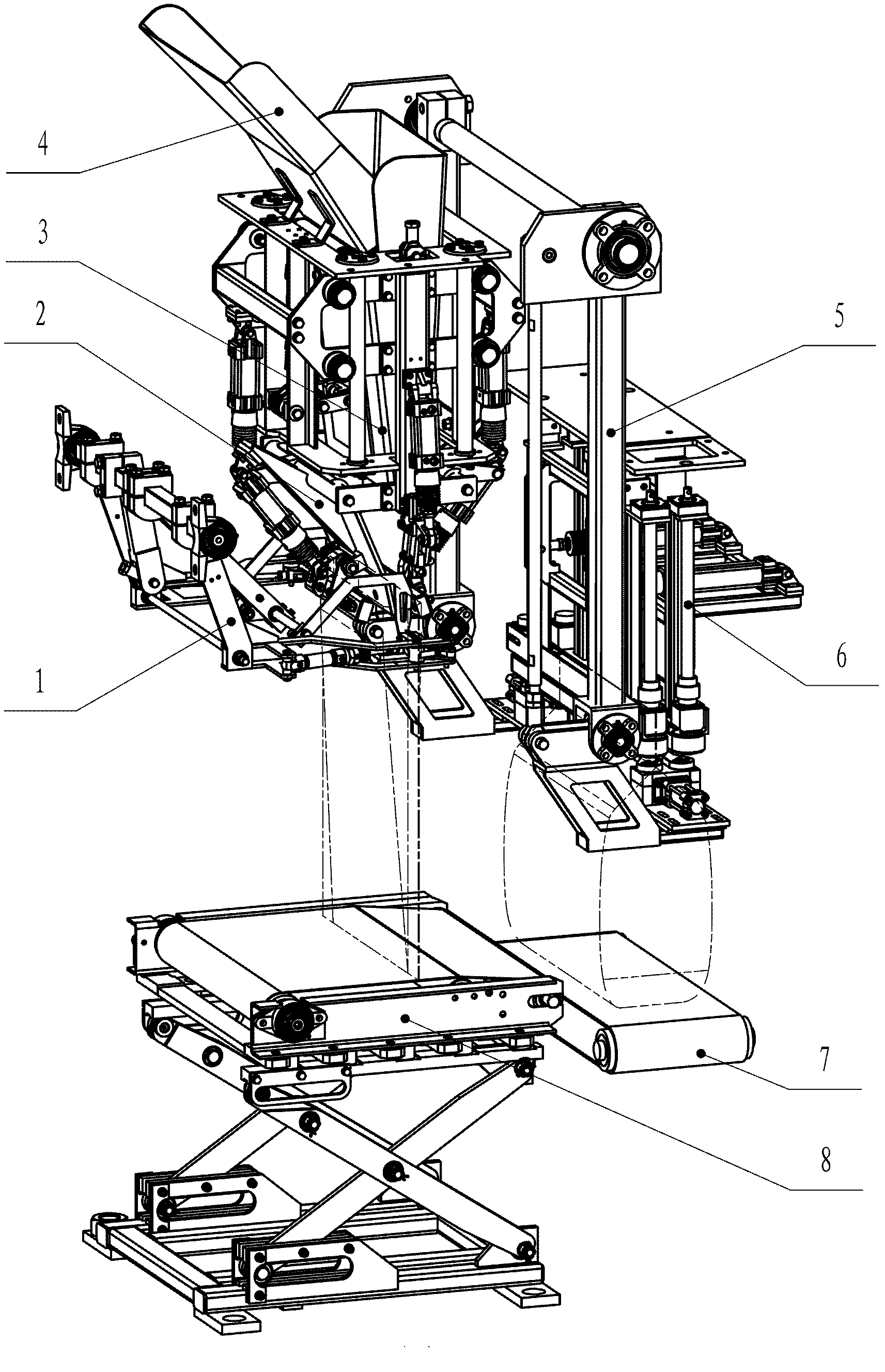 Secondary bagging method and device