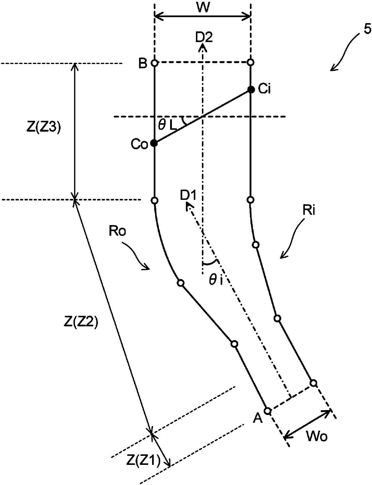 Method for producing obliquely stretched film