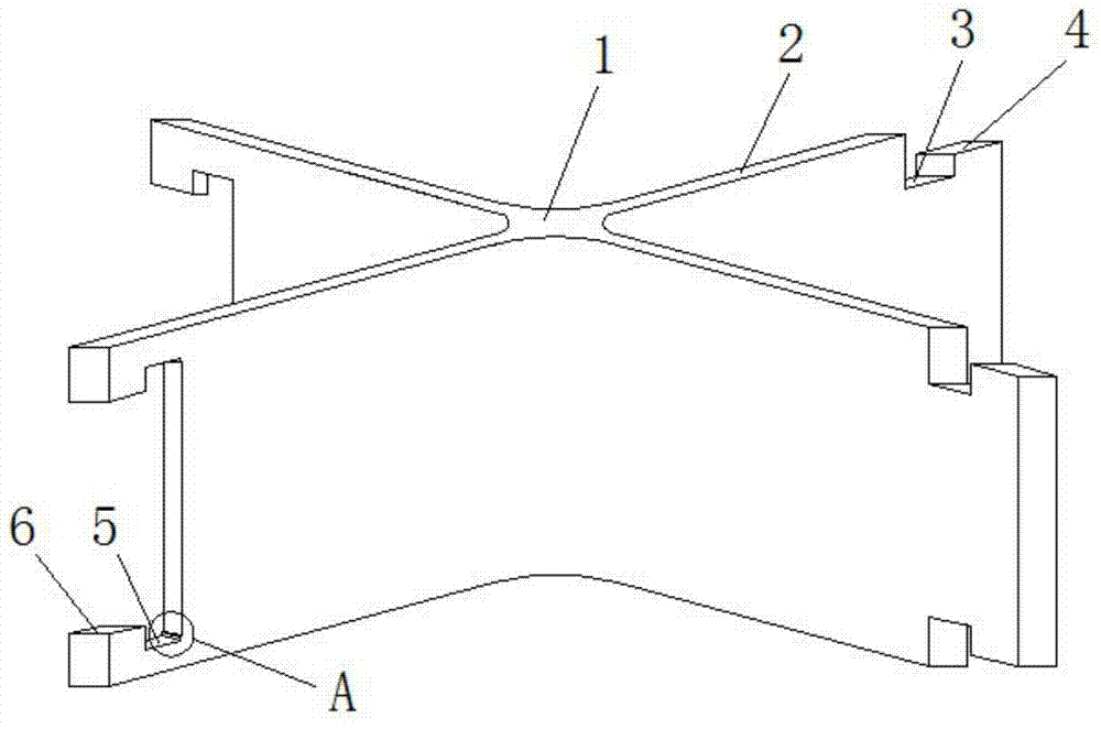 Prefabricated skeleton structure and construction method for vegetation protection of slope of hydropower station