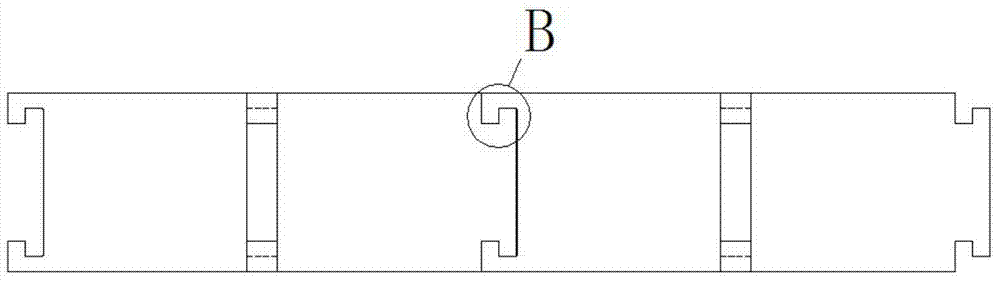 Prefabricated skeleton structure and construction method for vegetation protection of slope of hydropower station