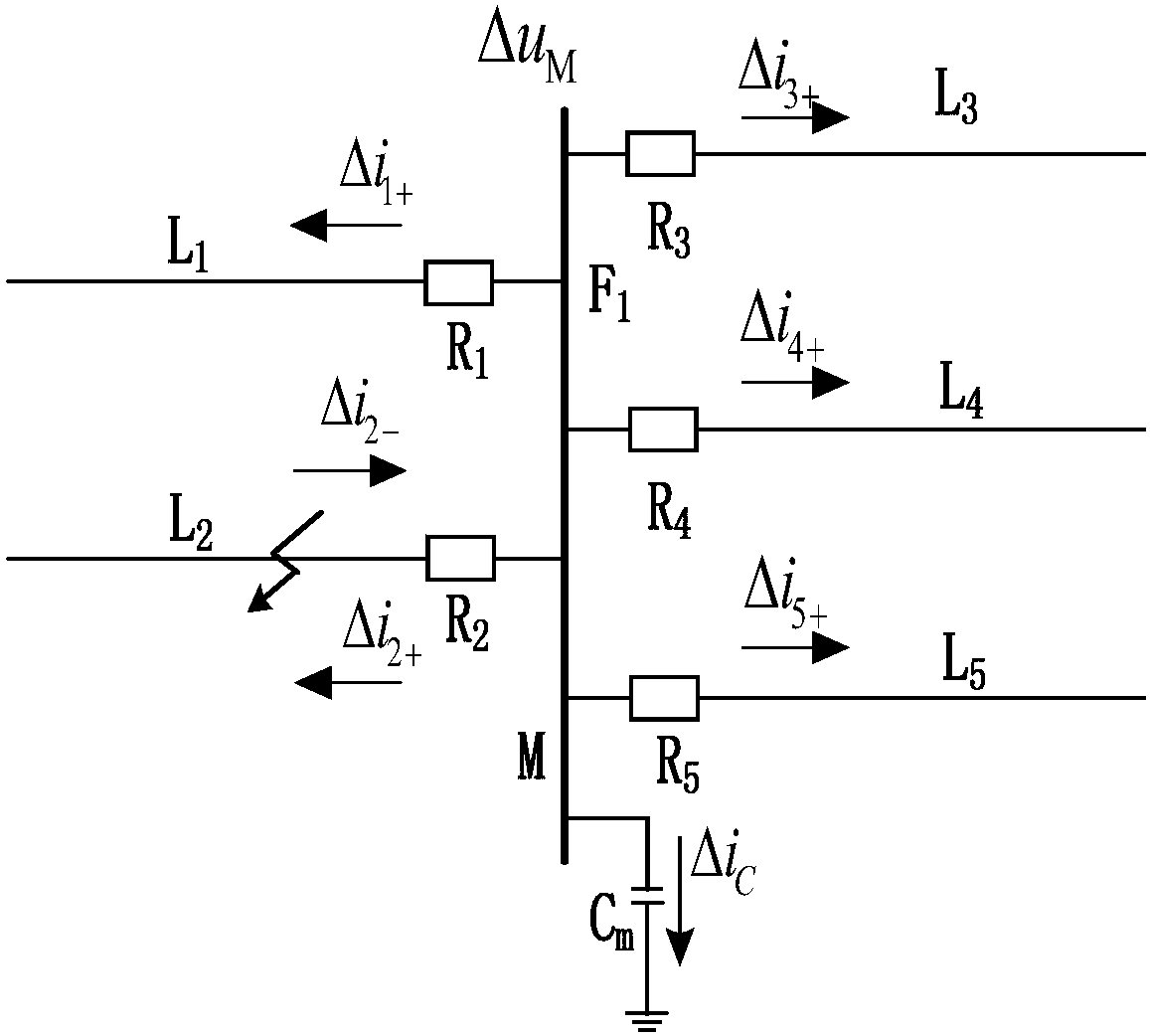 Rapid bus protection method based on comparison of similarity of contrary motion waveforms