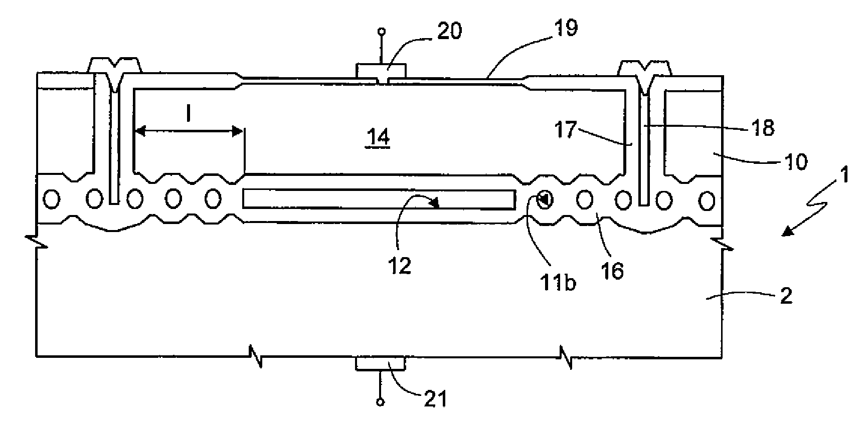 Process for manufacturing a membrane of semiconductor material integrated in, and electrically insulated from, a substrate