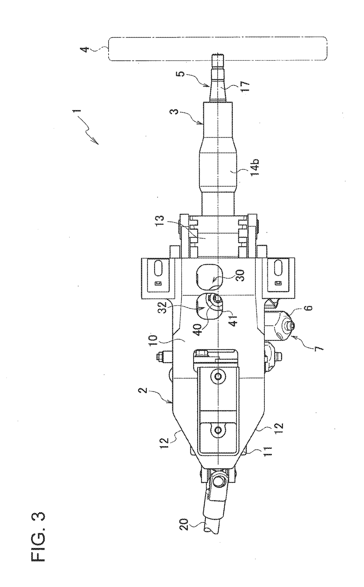 Electric steering column apparatus