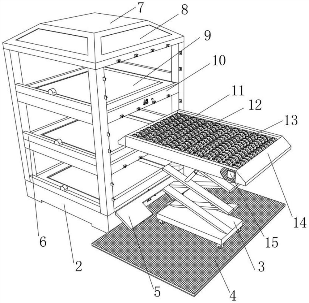 Distributed three-dimensional parking garage based on Internet of Things