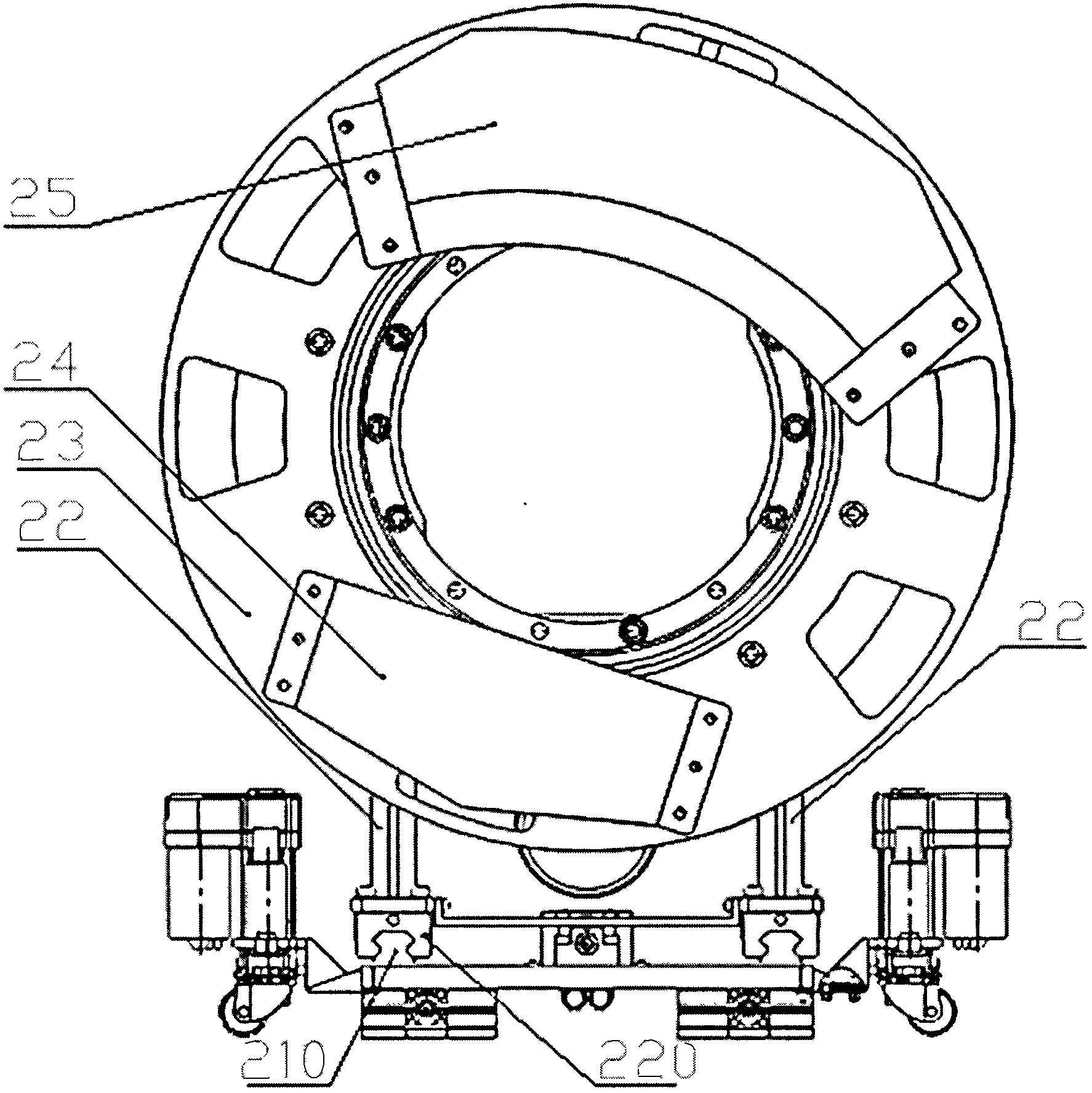 Mobile computed tomography (CT) scanner and operation method thereof