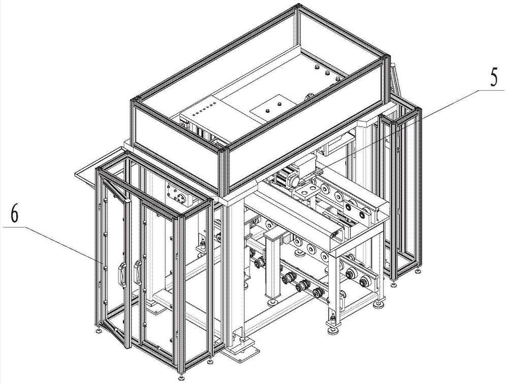 One-piece three-axis linkage composite automatic press-fitting machine