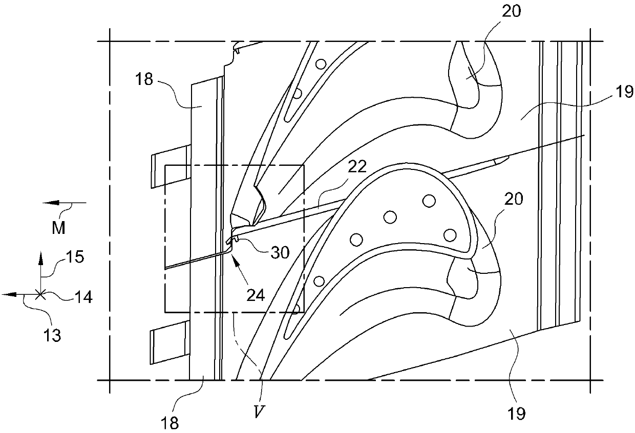 Shiplap seal arrangement