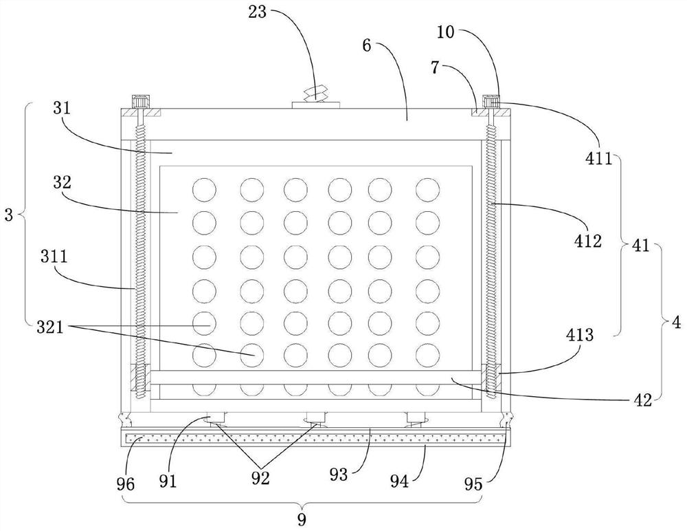 Lifting type intercepting device based on wastewater treatment and using method thereof