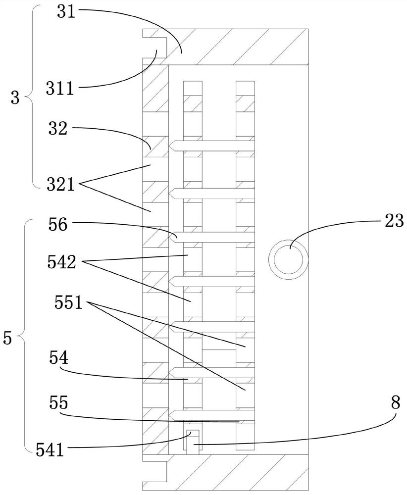 Lifting type intercepting device based on wastewater treatment and using method thereof