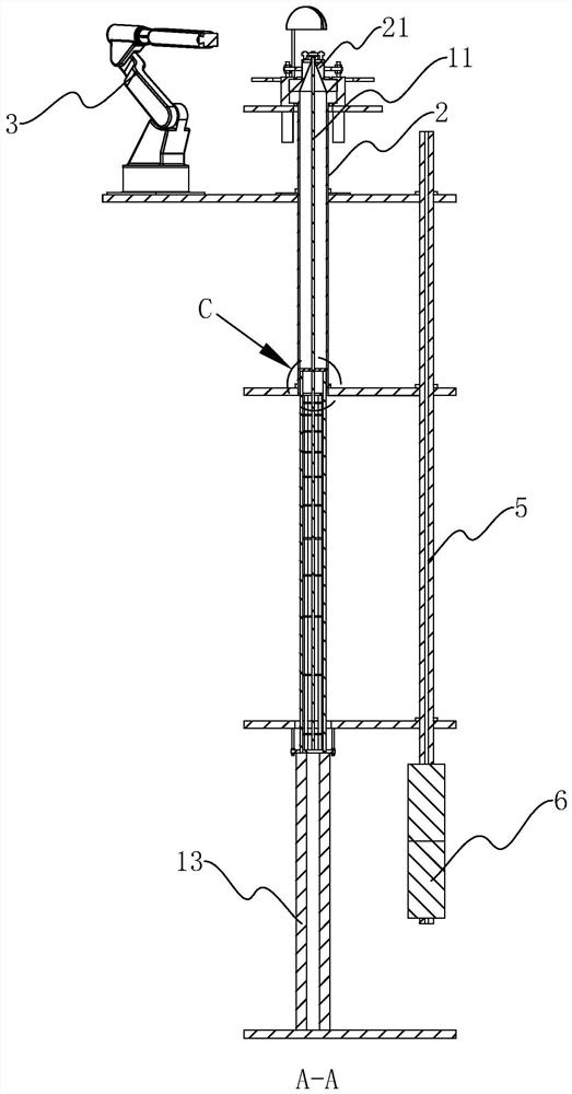 Intelligent super-long paste extruder for production of Teflon insulating tube