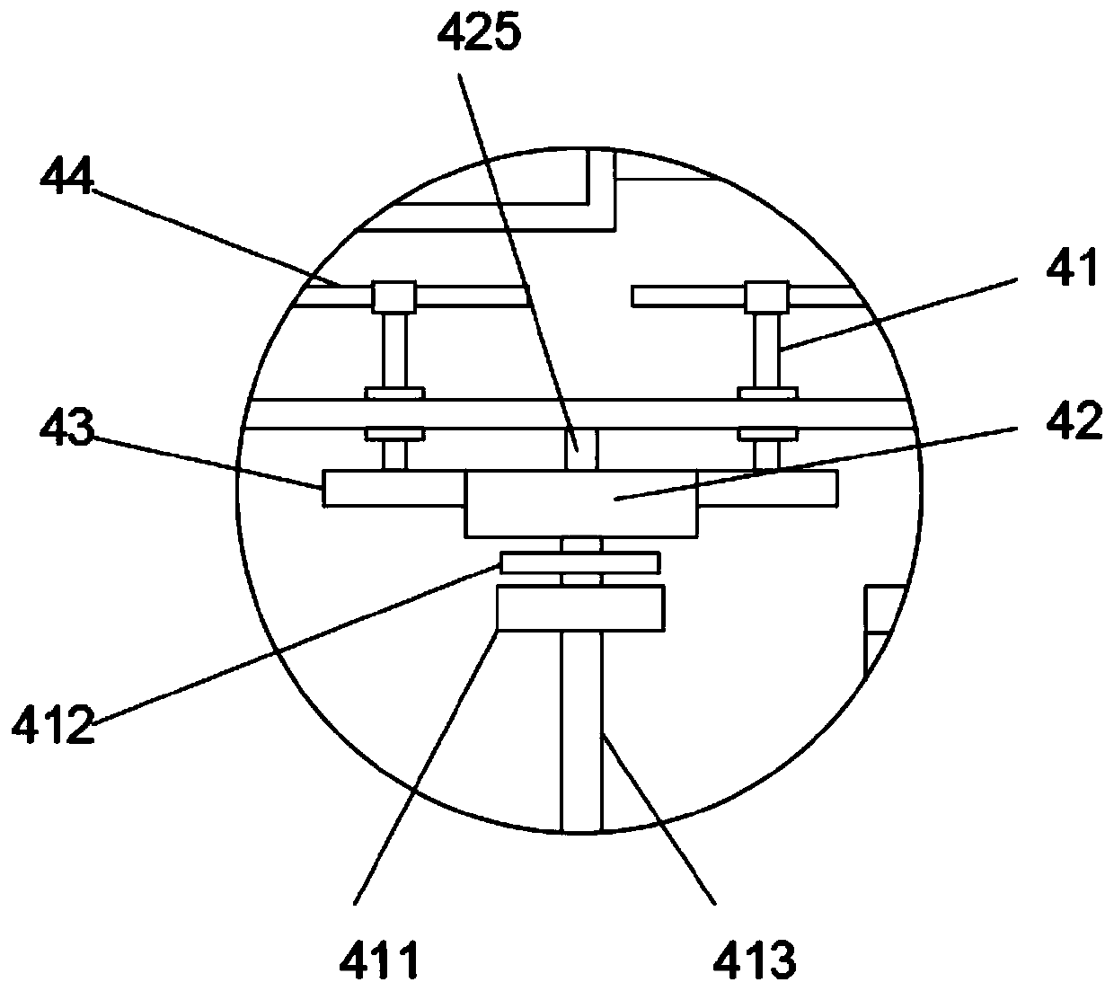 A heat-dissipating new energy charging pile with the function of protecting cables