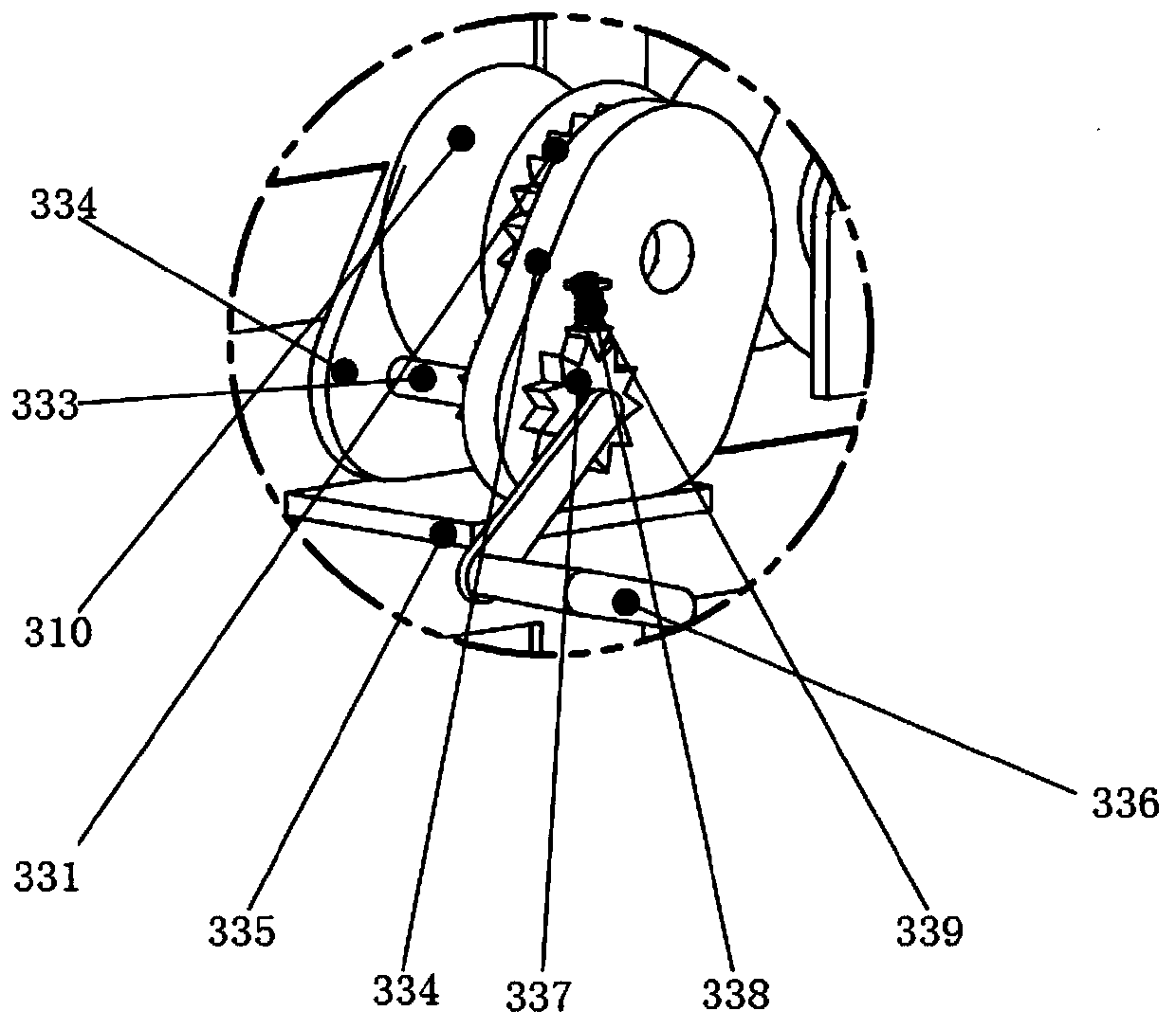 Fixed insulating rod positioning control device and control method