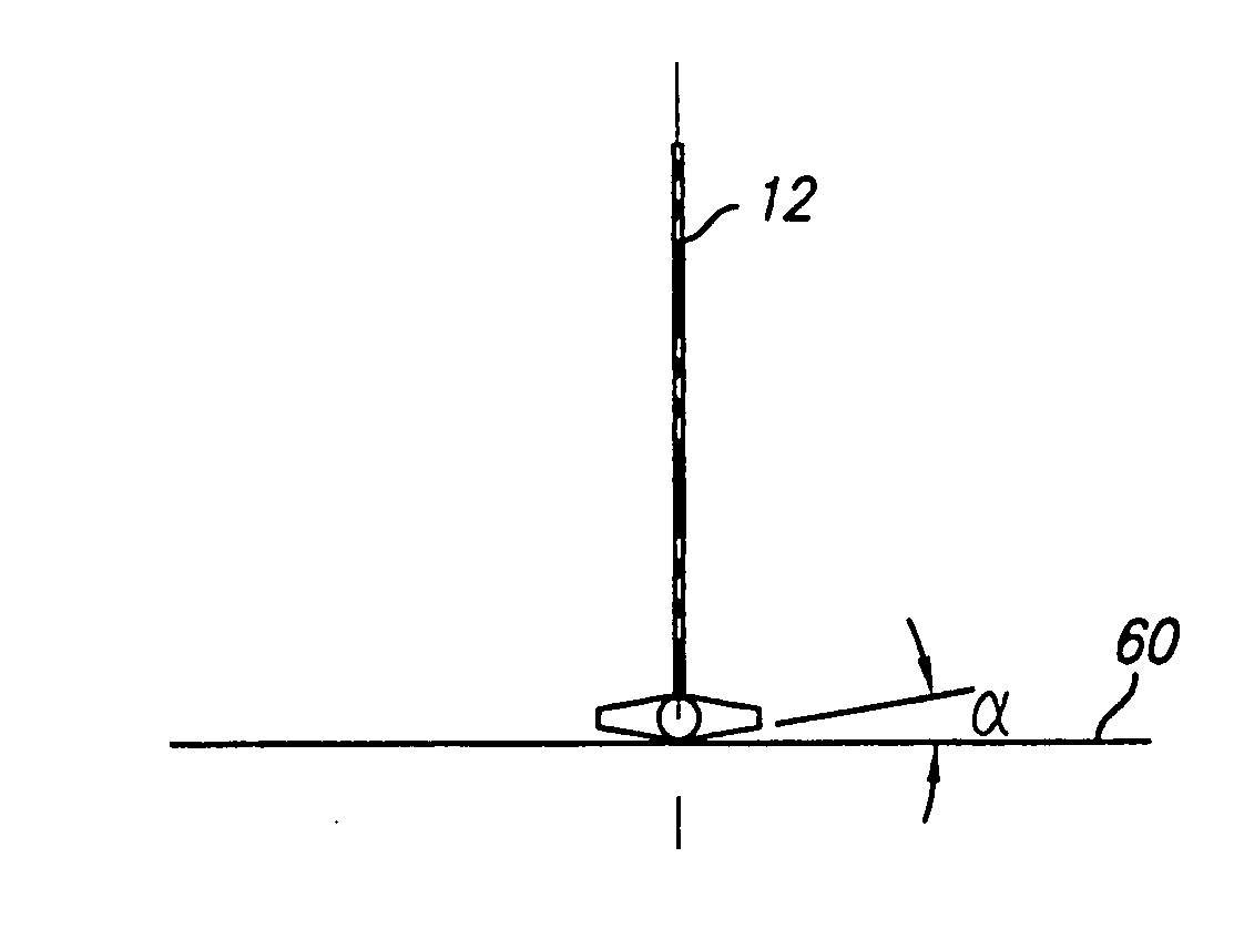 Putter with rotatable shaft for converting from practice to play