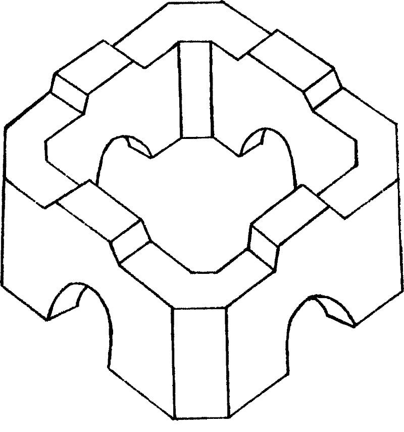 Fused cast alpha-beta alumina cylindrical brick and production method thereof