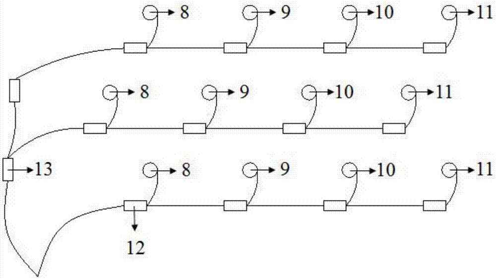 Deep hole blasting construction method for high slope under complicated environment