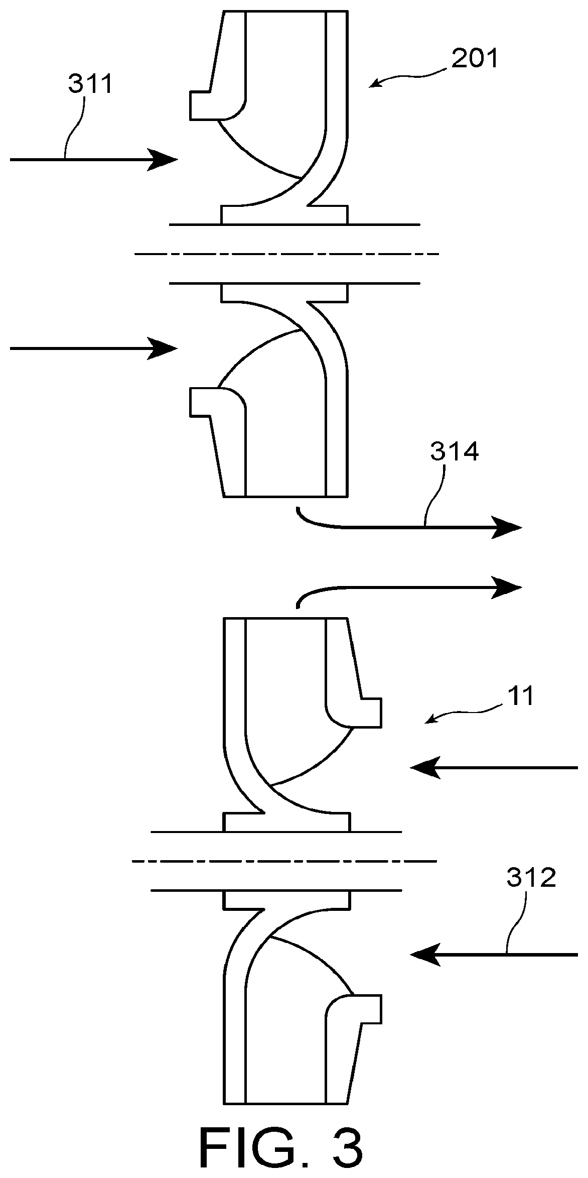 System for supplying a turbine engine with fluid having a low pressure pumping assembly comprising two pumps in parallel