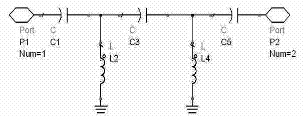 Ultra-wide-band microfilter