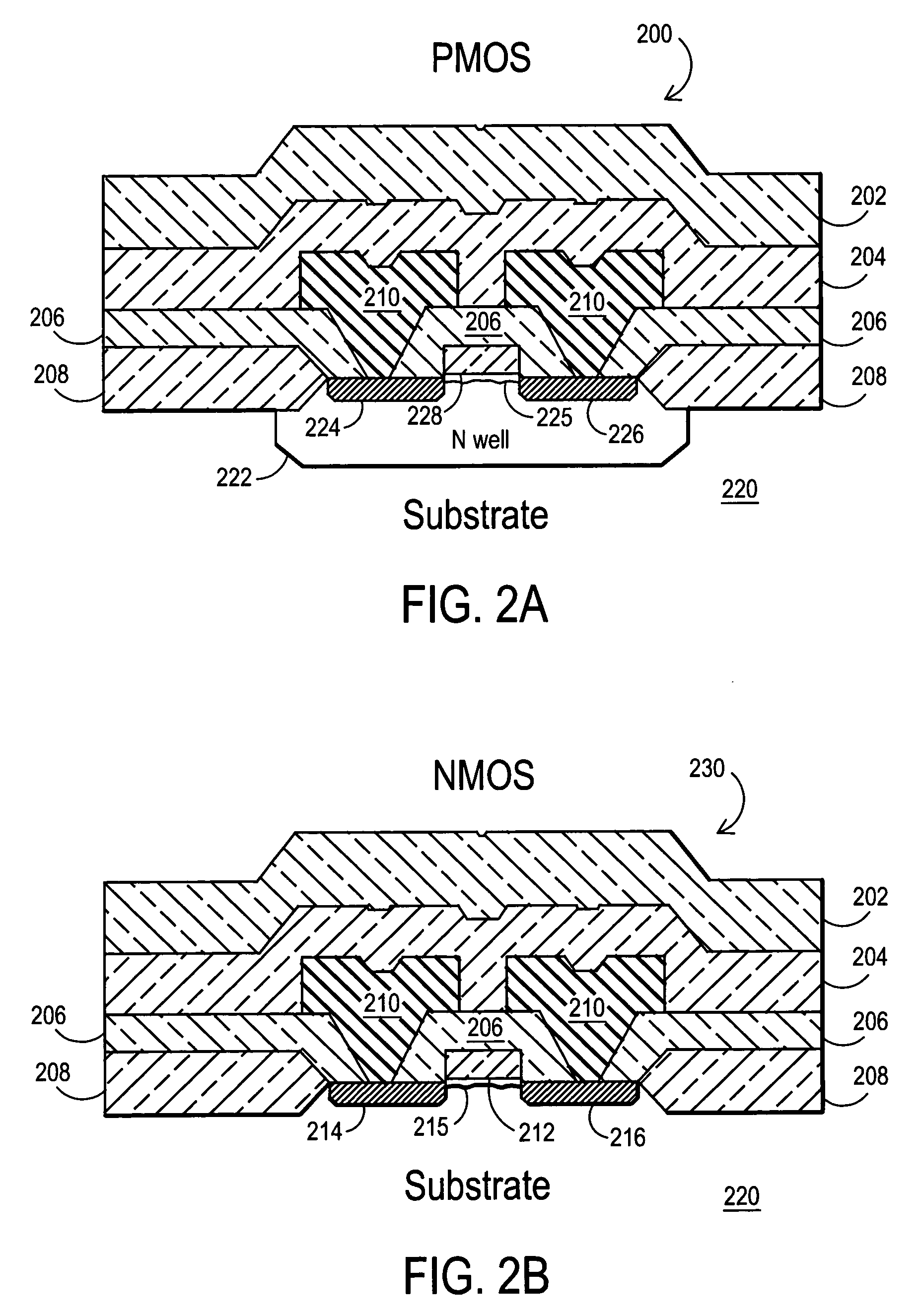 Reduced-step CMOS processes for low-cost radio frequency identification devices