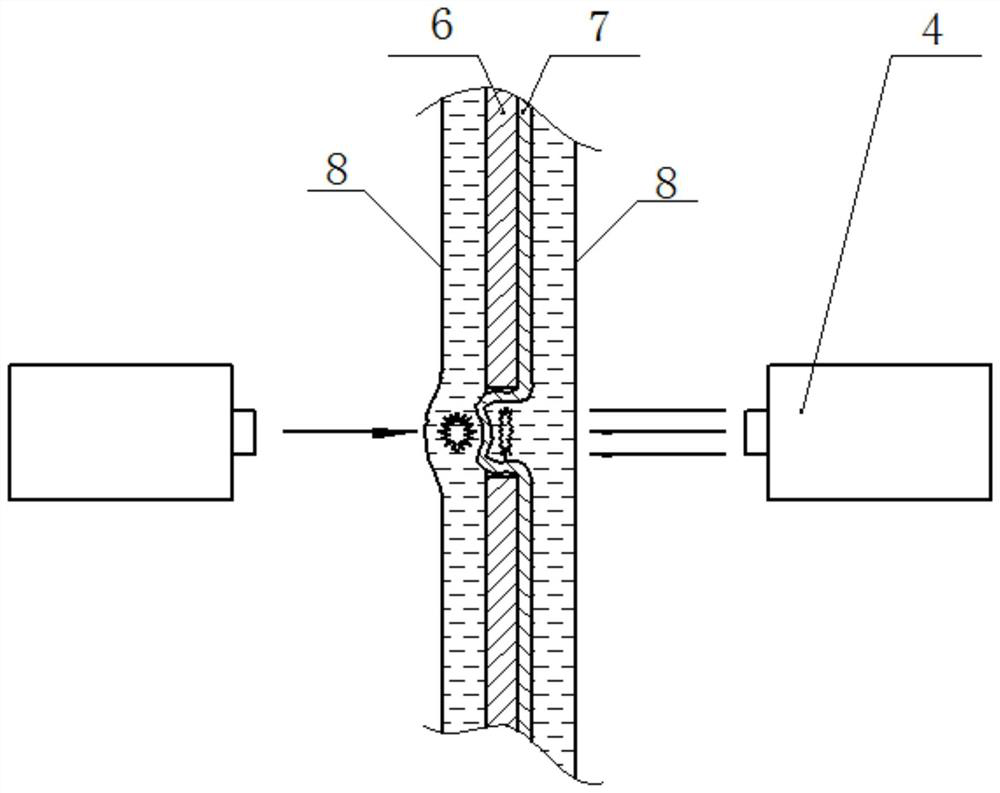 Laser butt riveting method and device for ultra-thin plates