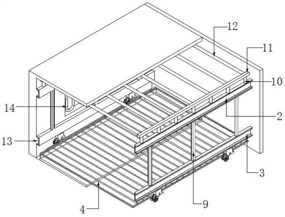 Storage device for meat product processing