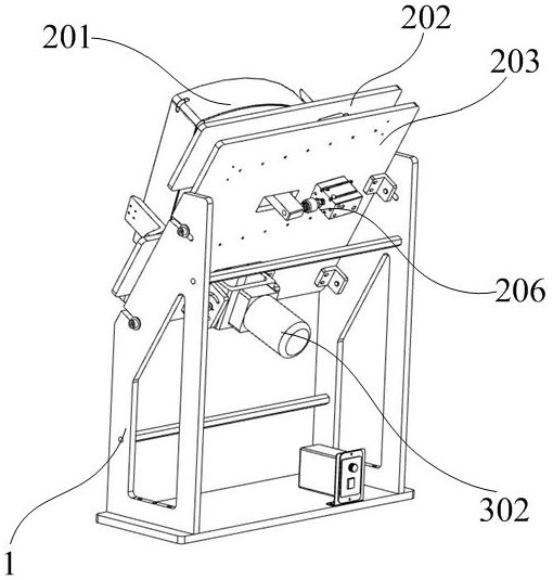 Automatic discharging device of assembly machine