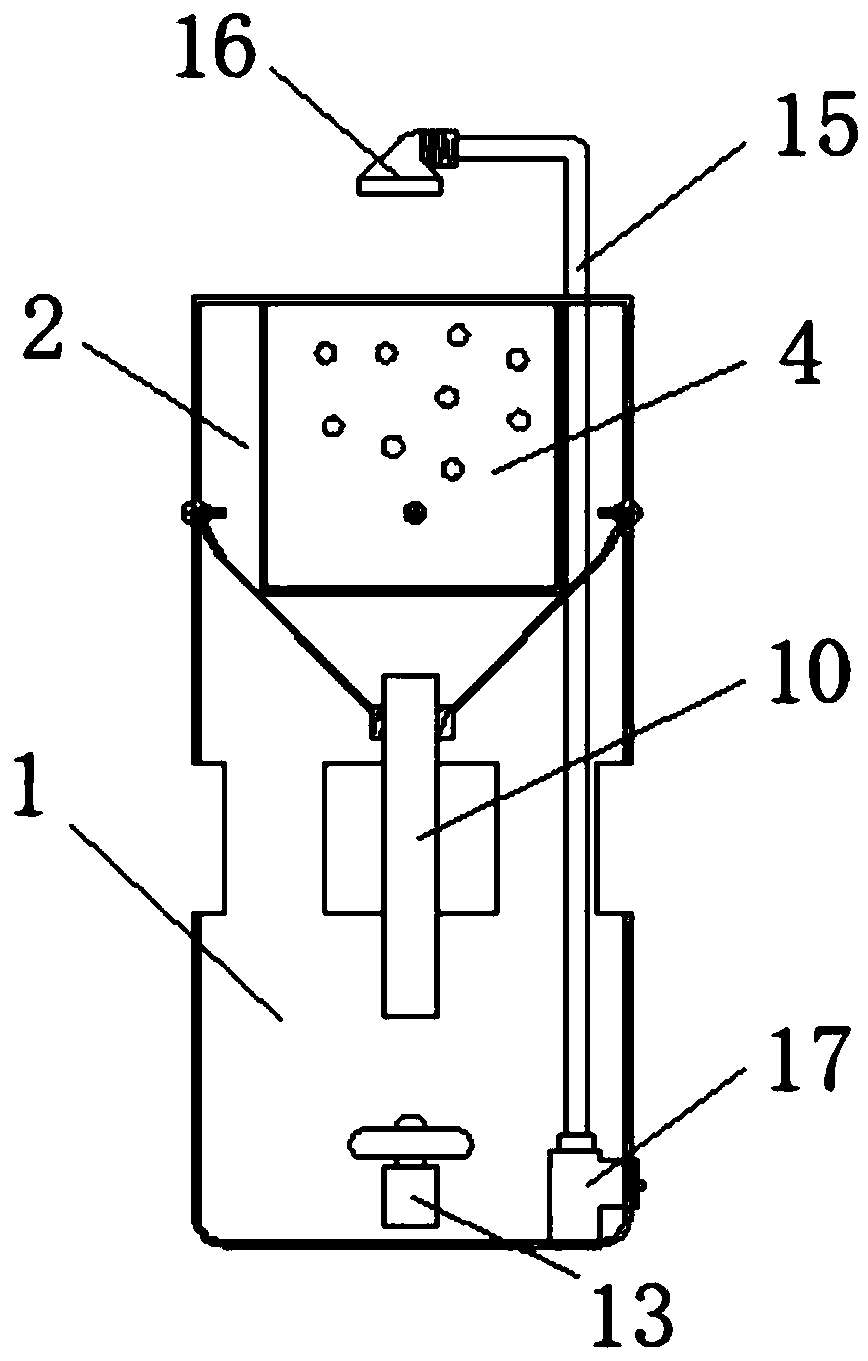 Water-soil-separating flowerpot