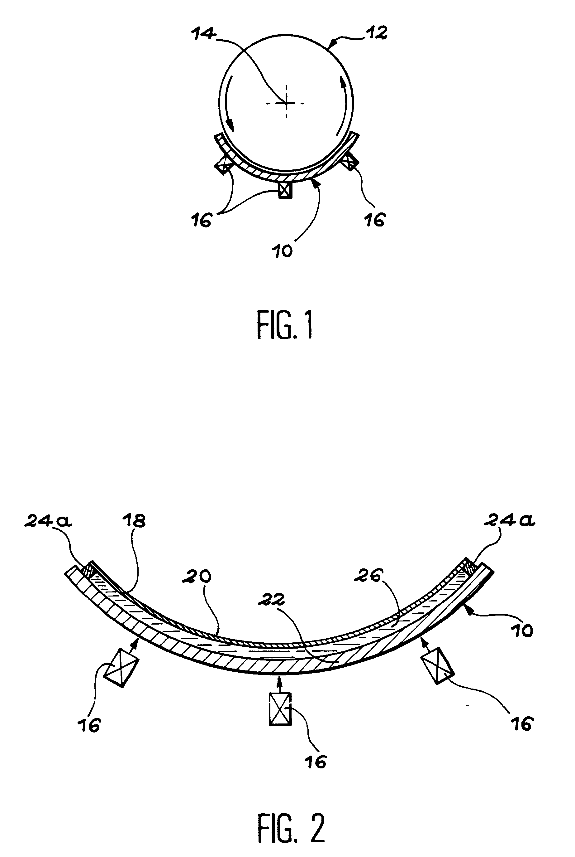 Dryer-ironer with heated ironing cup and heat carrying fluid