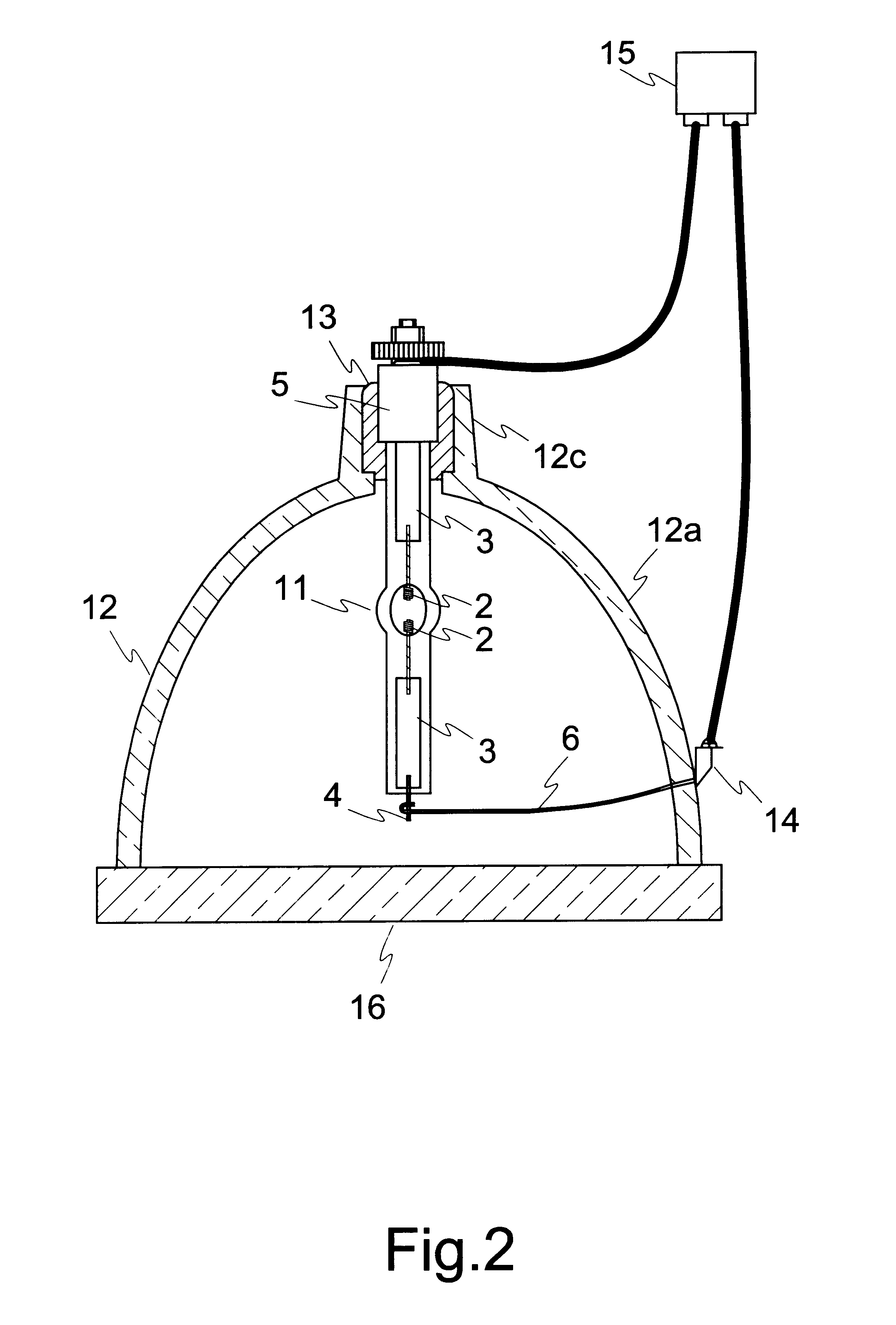 High-pressure mercury discharge lamp and lighting apparatus using the lamp