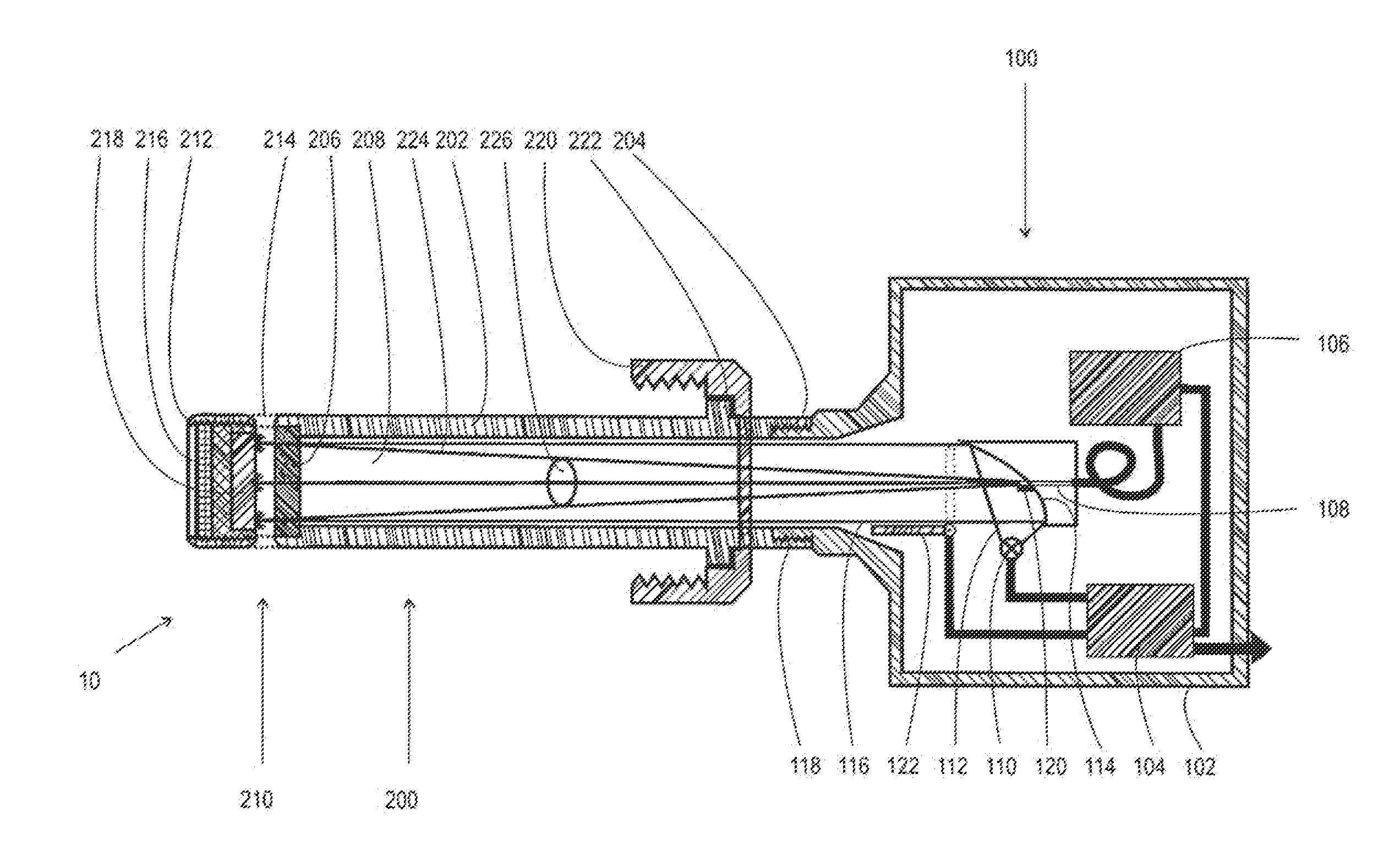 Transflexion probe and transflective sensor