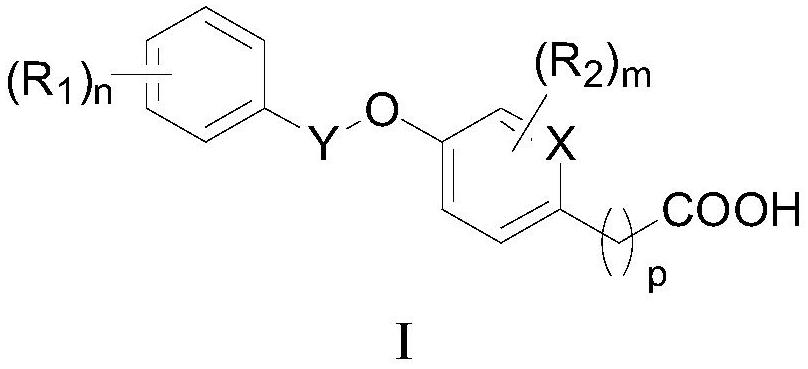 GPR120 protein receptor inhibitor as well as preparation and application thereof