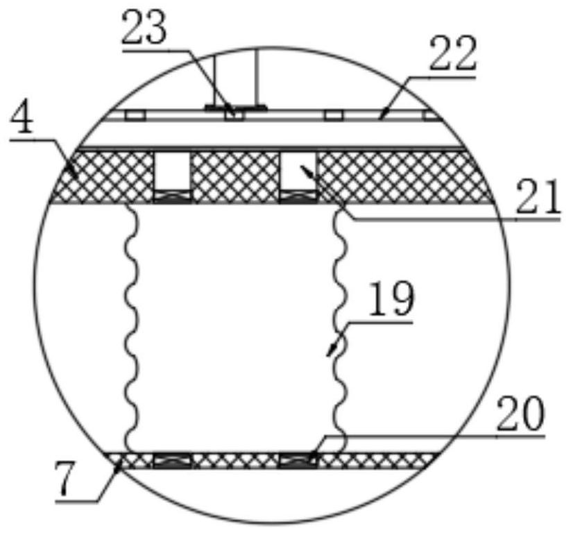 Convenient-to-disassemble cable erection bridge structure for electromechanical engineering installation